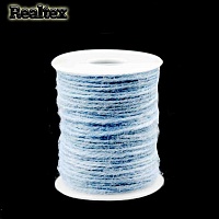 Шнур льняной для рукоделия Реалтекс 2мм цв.голубой