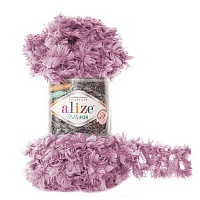 Пряжа Alize "Puffy Fur" (100гр) цв.6103 пурпурный