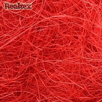Сизалевое волокно Реалтекс цв.A009 красный