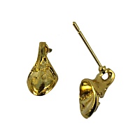 Основа для серег "Астра" 54-P7740 9*21,5мм цв.золото 