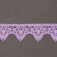 Кружево гипюр  26мм TBY 0798 (27м) цв.F164 бледно-сиреневый