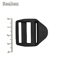 Пряжка "Крыло" 25мм К-25 цв.черный