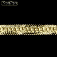 Тесьма отделочная Realtex 13-11062-1 20мм цв.светло-золотистый