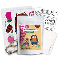 Набор для изготовления игрушки CMF-TF-0449 Кот Василий и Попугай Кеша "Miadolla"