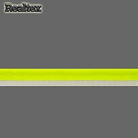 Кант светоотражающий TBY 6115 10мм R30 цв.лимон