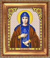 Рисунок на ткани бисером "Благовест" И-4124 "Св.Мч.Фотина"