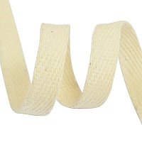 Тесьма киперная  8мм ЛКЭ (8СХ-100) х/б цв.суровый