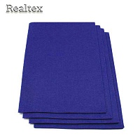 Фетр листовой мягкий Realtex 1,5мм 20*30см цв.070 электрик