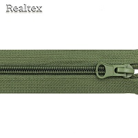 Молния витая Т.5 90см разъемная цв.263С св.хаки