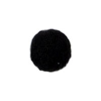 Помпоны для рукоделия 10мм "Астра" цв.024 черный