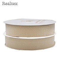 Липучка  Realtex 50мм цв.127 светло-бежевый