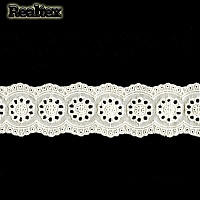 Шитье 45мм TBY 1137 х/б цв.102 молочный