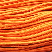 Резинка шляпная 2мм (100м) цв.077 оранжевый
