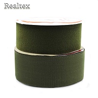 Липучка  Realtex 100мм+ - 5мм цв.093 хаки