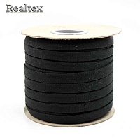 Шнур плоский 06с2341 14мм цв.013 темно-серый