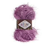 Пряжа Alize "Decofur" (100гр) цв.0264 розовый