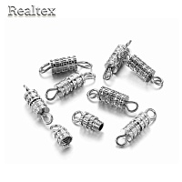 Застежка для бижутерии  "Реалтекс" R-3 винт 4*7мм (50шт) цв.никель