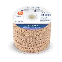 Тесьма "Булет" GBL-15 13мм цв.061 св.св.бежевый
