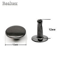 Хольнитены  12*12мм цв.оксид