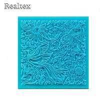 Молд силиконовый (вайнер) TL-0057  Коврик текстурный "Happy Clay"