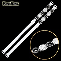 Бретели со стразами 1107 цв.белый