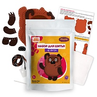 Набор для изготовления игрушки CMF-KD-0442 Винни-Пух "Miadolla"