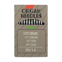Иглы ПШМ ORGAN UYx128 GAS №90 (10игл)