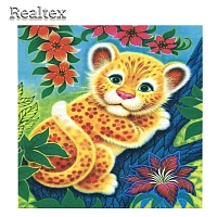 Набор для рукоделия (алмазная техника) Realtex 25*30см MB 1125 (c рамкой)  