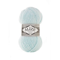 Пряжа Alize "Super Lana Maxi" (100гр) цв.522 мята