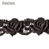 Кружево  40мм PTX 58-1069 цв.черный