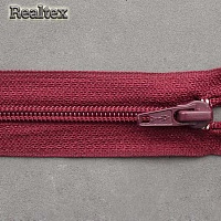 Молния витая Т.5 65см разъемная цв.179С бордовый