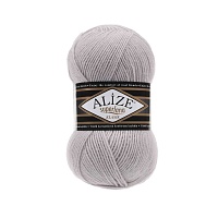 Пряжа Alize "Super Lana Klasik" (100гр) цв.168 морская ракушка