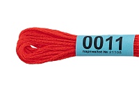 Мулине "Гамма" цв.0011 оранжево-красный