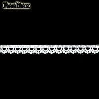 Кружево  гипюр  Realtex  10мм GH-141 (18,3м) цв.белый  
