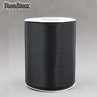 Лента атласная 100мм MG (22,5м) цв.3173 чёрный