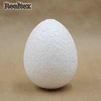 Заготовка для декорирования Яйцо h-9см d-7см (10шт) (пенопласт пористый)