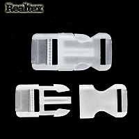 Защелка-трезубец 13мм 6413/14 цв.прозрачный 