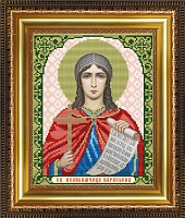 Рисунок на ткани VIA-4040 "Св.Великомученица Параскева" (Art Solo)