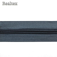 Молния рулонная витая Т.8 (200м) цв.311 серый