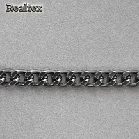 Цепочка декоративная K-1415 цв.чёрный никель 