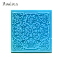 Молд силиконовый (вайнер) TL-0014  Коврик текстурный "Happy Clay"