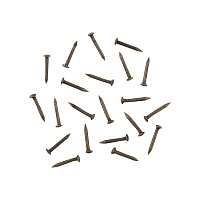Крепление "гвоздики" для шкатулок декоративные "Промысел" WF-036 0,12*1см (25шт) цв.бронза  