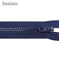 Молния Трактор Т.8 1замок 65см разъемная цв.330 т.синий