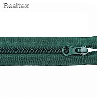 Молния витая Т.5 90см разъемная цв.273С т.зеленый