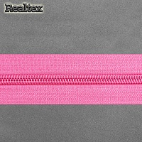 Молния рулонная витая Т.5 (200м) цв.141С ярко-розовый 