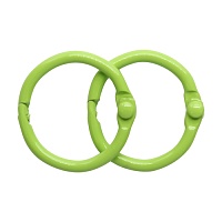 Кольца для альбомов 20мм 5AS-102 цв.салатовый