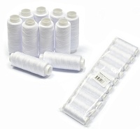 Набор ниток п/э 40/2 (10шт*183м) цв.белый