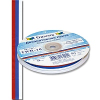 Лента триколор 10мм TKR-10 (33м)