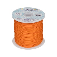 Шнур декоративный GCS-1.2 1.2мм (50м) "Гамма" цв.019 ярко-оранжевый