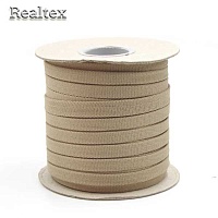 Шнур плоский 06с2341 14мм цв.014 бежевый